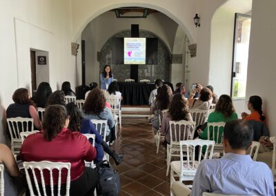 Evento conjunto Desde Ecatepec: Prácticas comunitarias para construir la sociedad del cuidado que forma parte del programa del Pabellón de los Cuidados de la Alianza Global por los Cuidados.