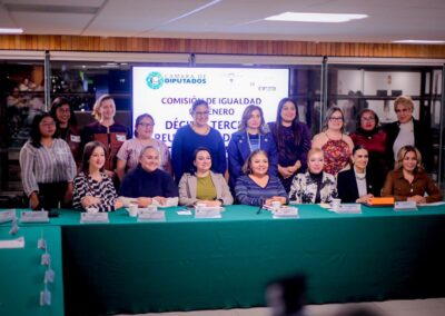 Presentación de la Guía de criterios para incorporar el derecho al cuidado orden jurídico mexicano en la Cámara de Diputados, Comisión de Igualdad, MIDI y representantes de OSF.