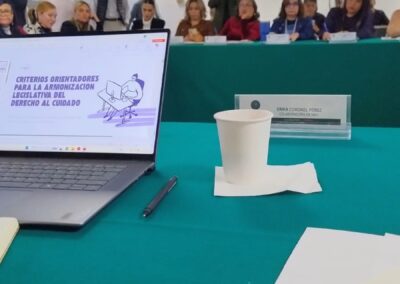 Presentación de la Guía de criterios para incorporar el derecho al cuidado orden jurídico mexicano en la Cámara de Diputados.